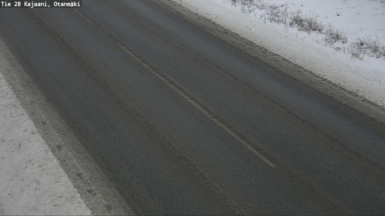 Weather Camera Image Väg 28 Kajana, Otanmäki, Kajaani, Kainuu