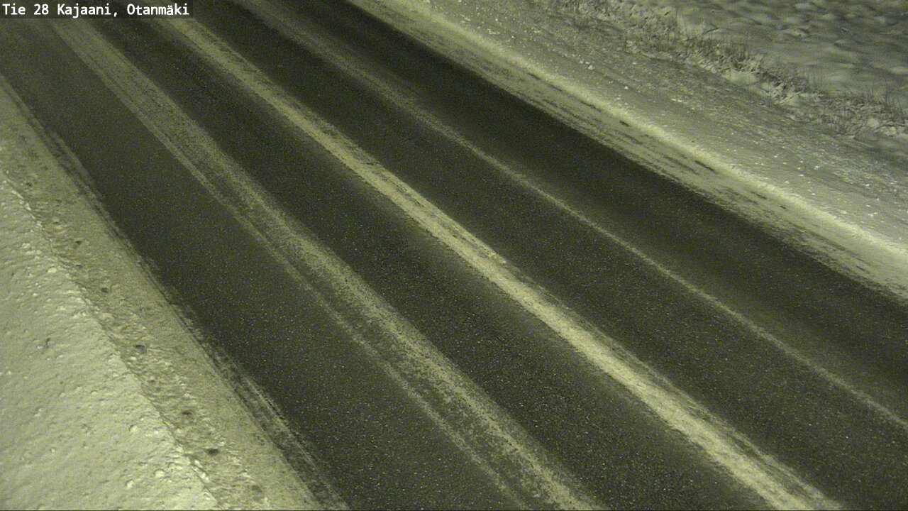 Weather Camera Image Väg 28 Kajana, Otanmäki, Kajaani, Kainuu