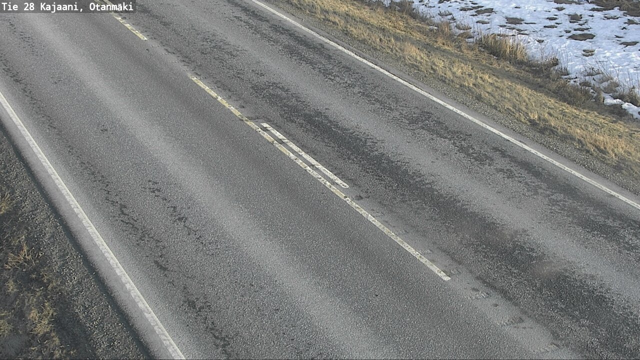 Weather Camera Image Väg 28 Kajana, Otanmäki, Kajaani, Kainuu