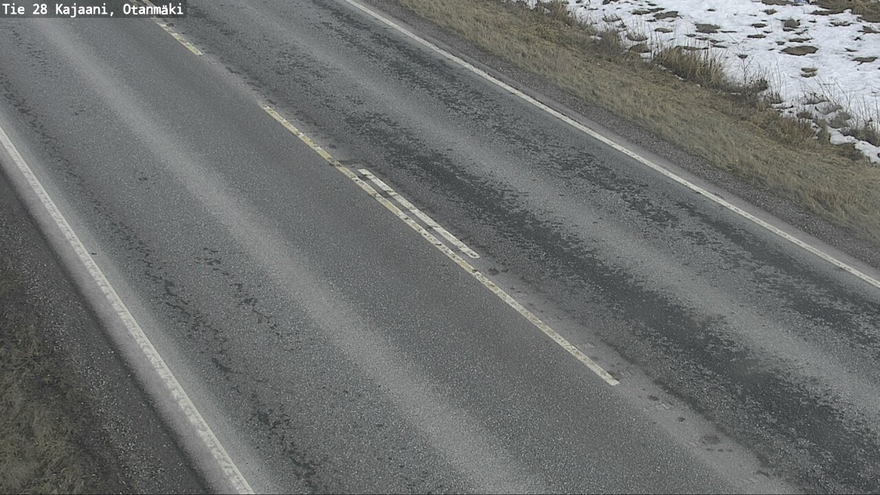 Weather Camera Image Väg 28 Kajana, Otanmäki, Kajaani, Kainuu