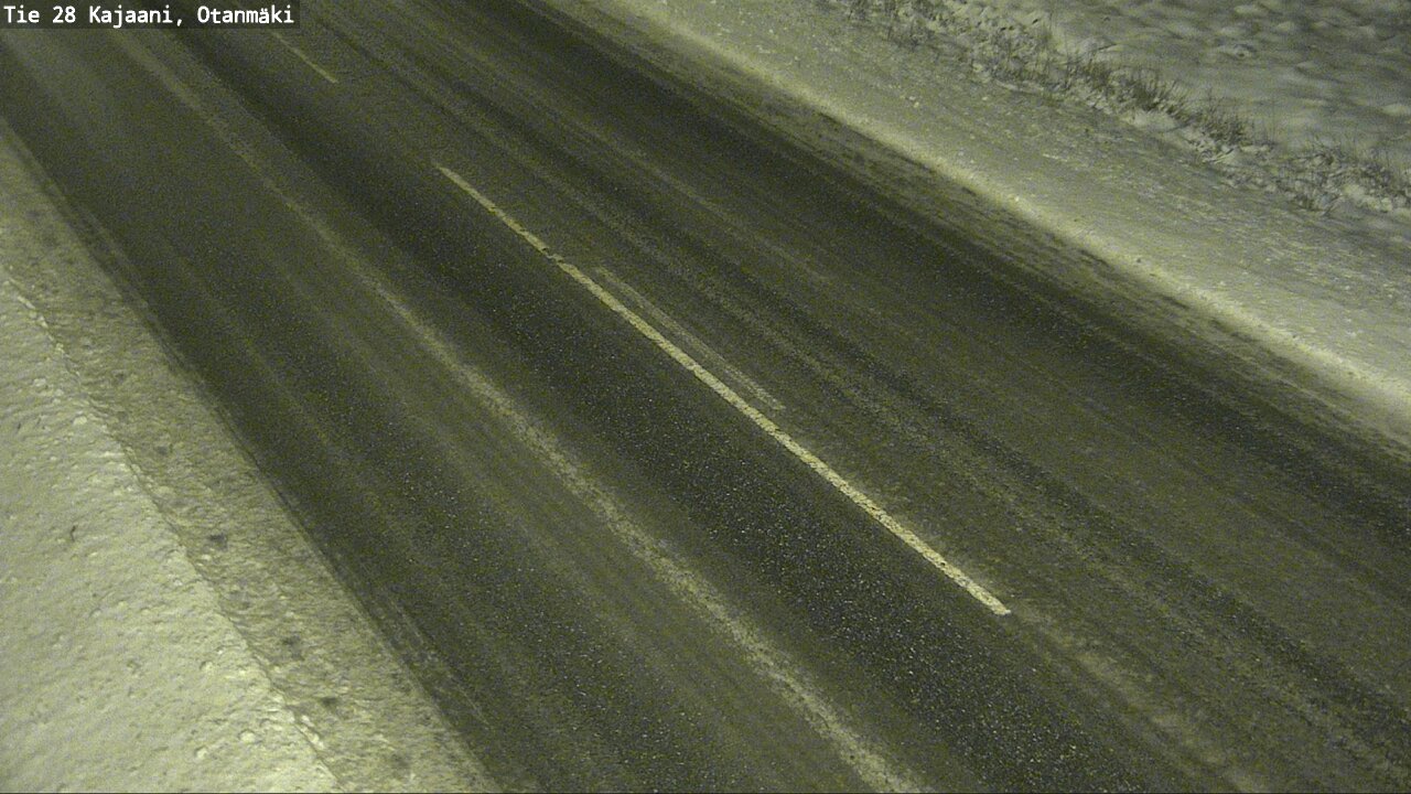 Weather Camera Image Väg 28 Kajana, Otanmäki, Kajaani, Kainuu