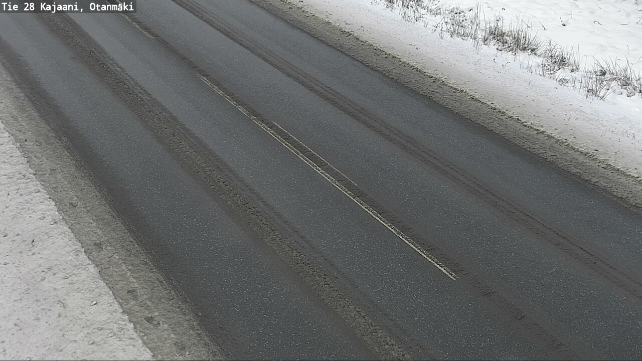 Weather Camera Image Väg 28 Kajana, Otanmäki, Kajaani, Kainuu