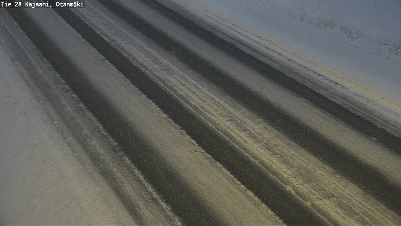Weather Camera Image Väg 28 Kajana, Otanmäki, Kajaani, Kainuu