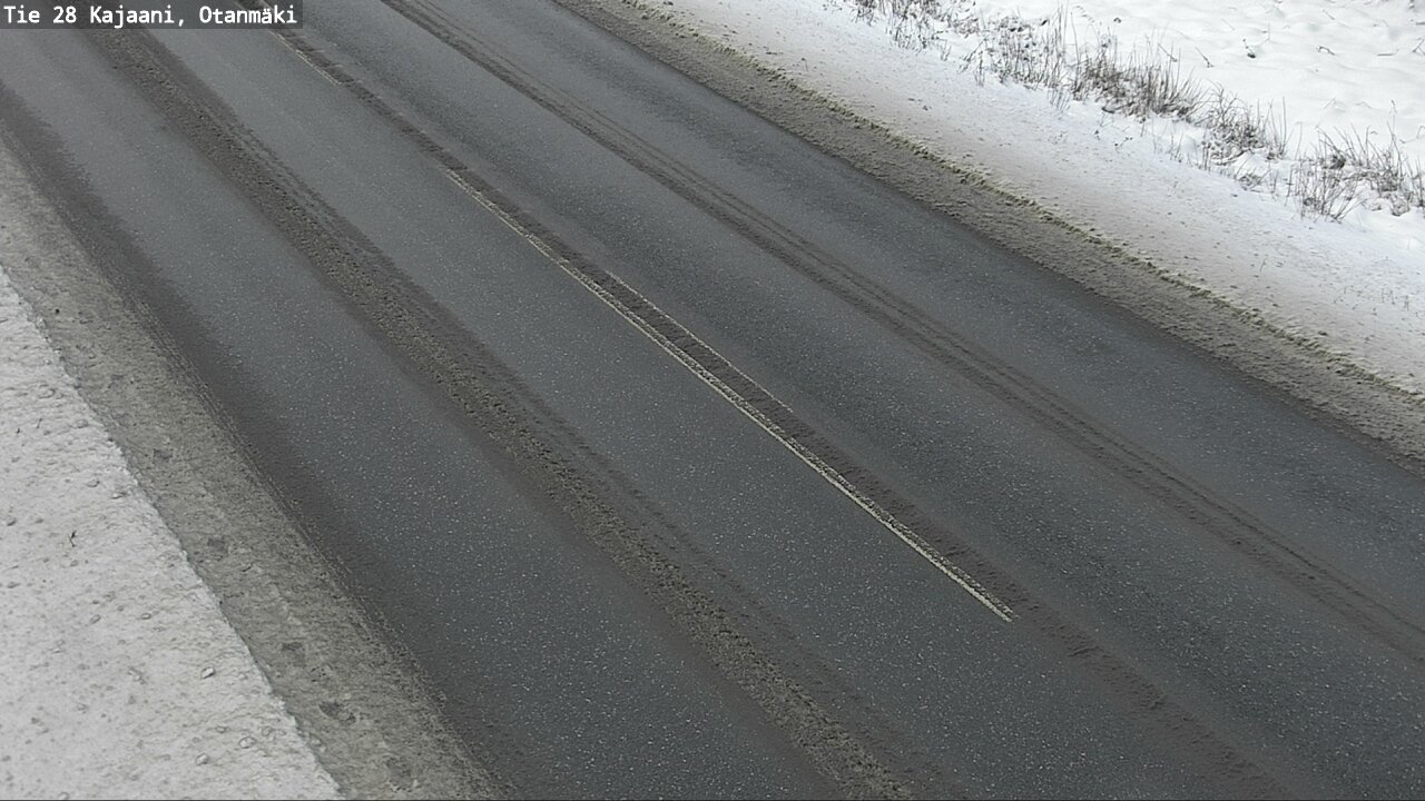 Weather Camera Image Väg 28 Kajana, Otanmäki, Kajaani, Kainuu