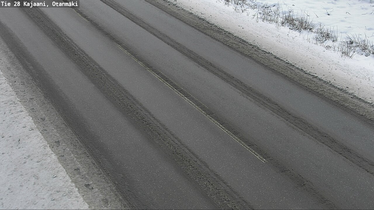 Weather Camera Image Väg 28 Kajana, Otanmäki, Kajaani, Kainuu