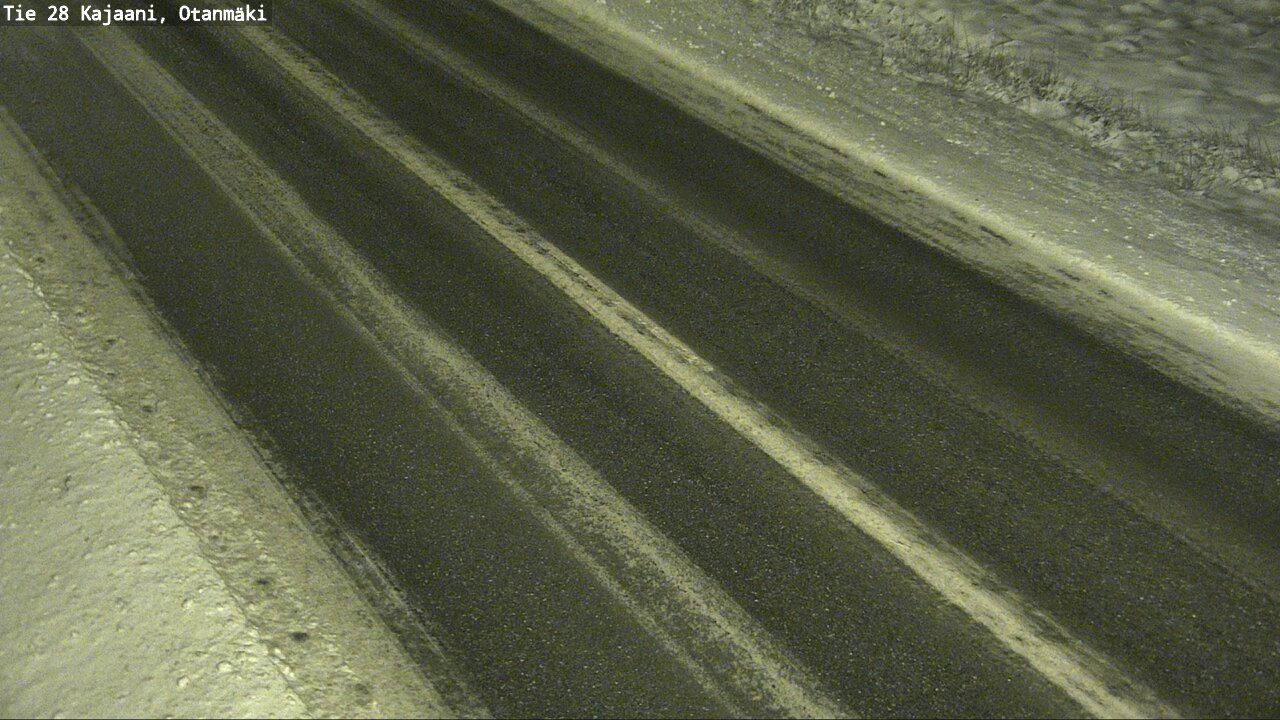 Weather Camera Image Väg 28 Kajana, Otanmäki, Kajaani, Kainuu