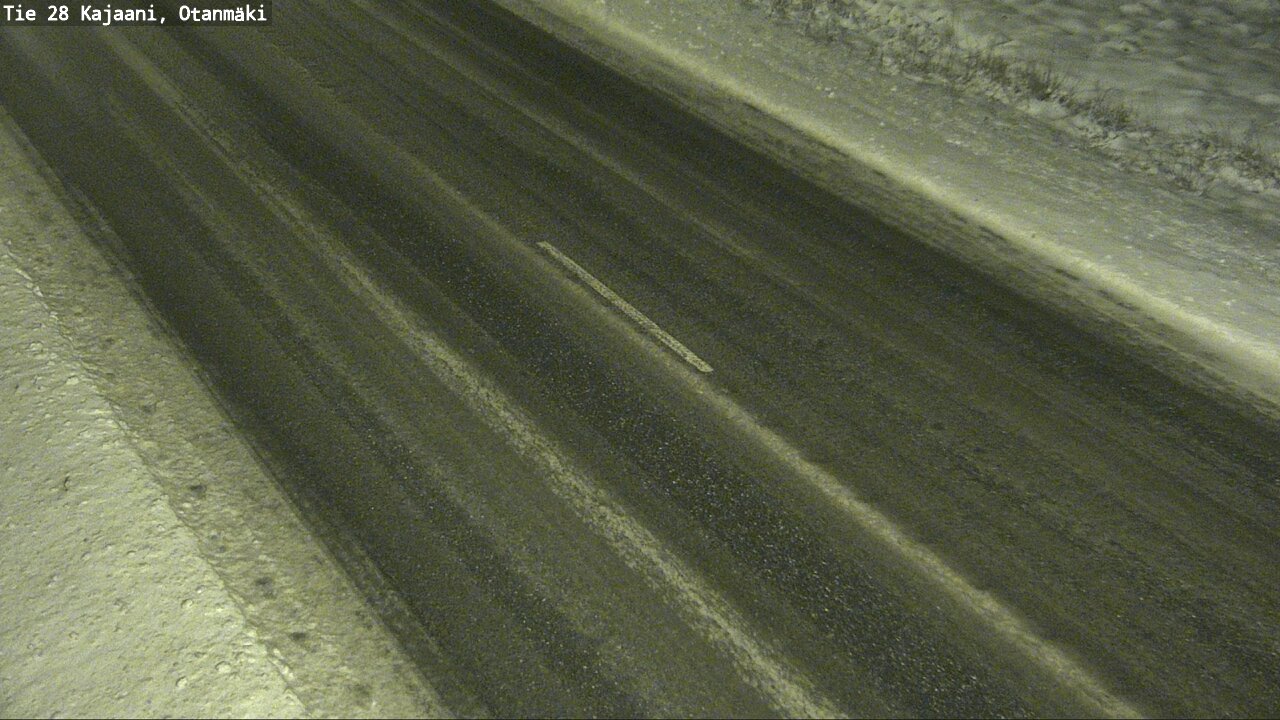 Weather Camera Image Väg 28 Kajana, Otanmäki, Kajaani, Kainuu