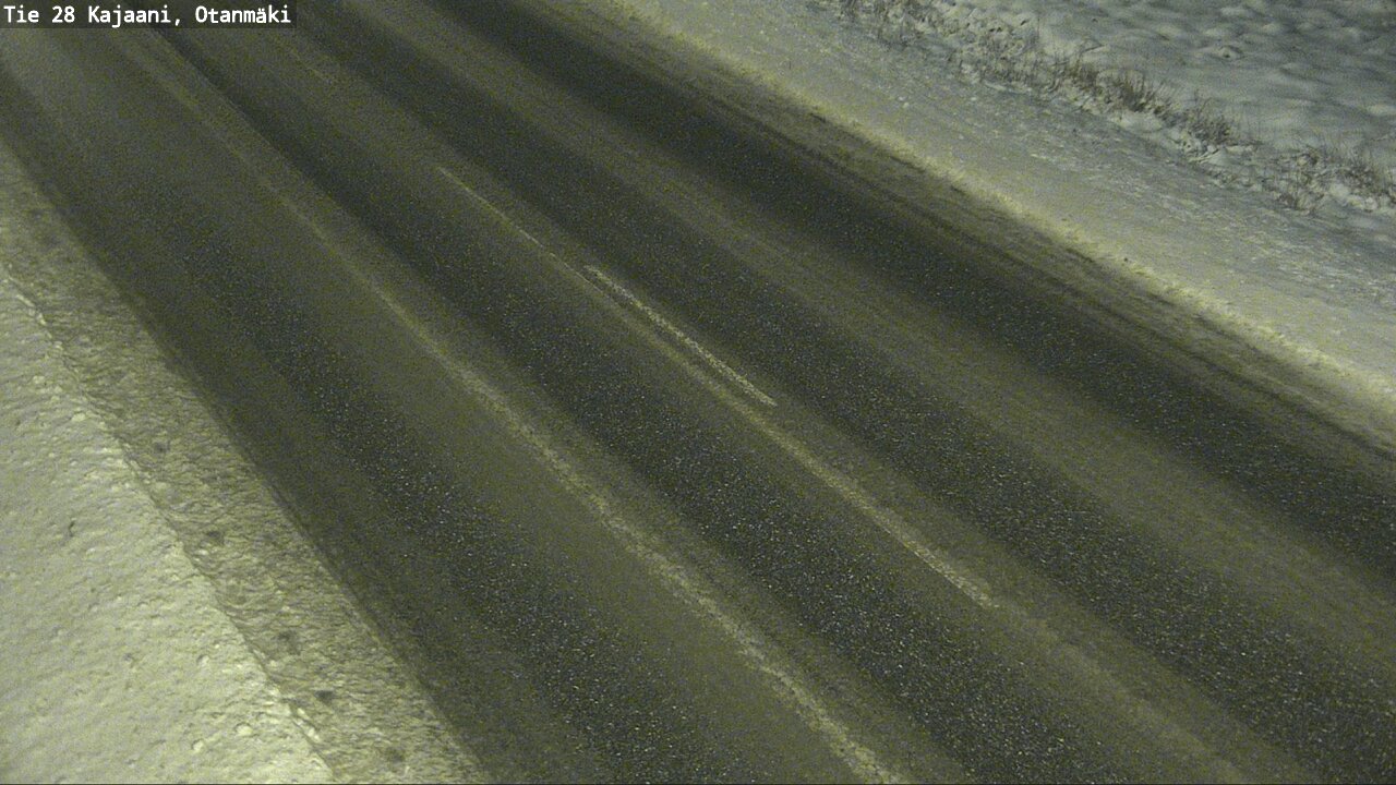 Weather Camera Image Väg 28 Kajana, Otanmäki, Kajaani, Kainuu