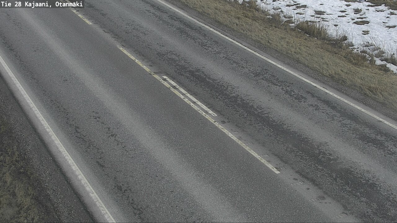 Weather Camera Image Väg 28 Kajana, Otanmäki, Kajaani, Kainuu