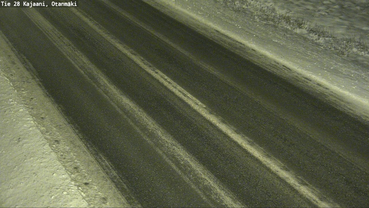 Weather Camera Image Väg 28 Kajana, Otanmäki, Kajaani, Kainuu