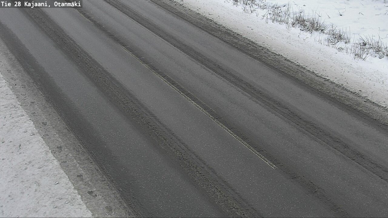 Weather Camera Image Väg 28 Kajana, Otanmäki, Kajaani, Kainuu