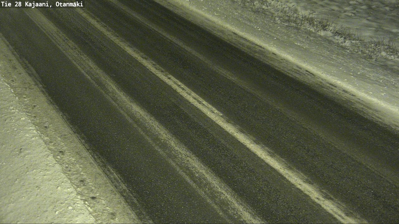 Weather Camera Image Väg 28 Kajana, Otanmäki, Kajaani, Kainuu