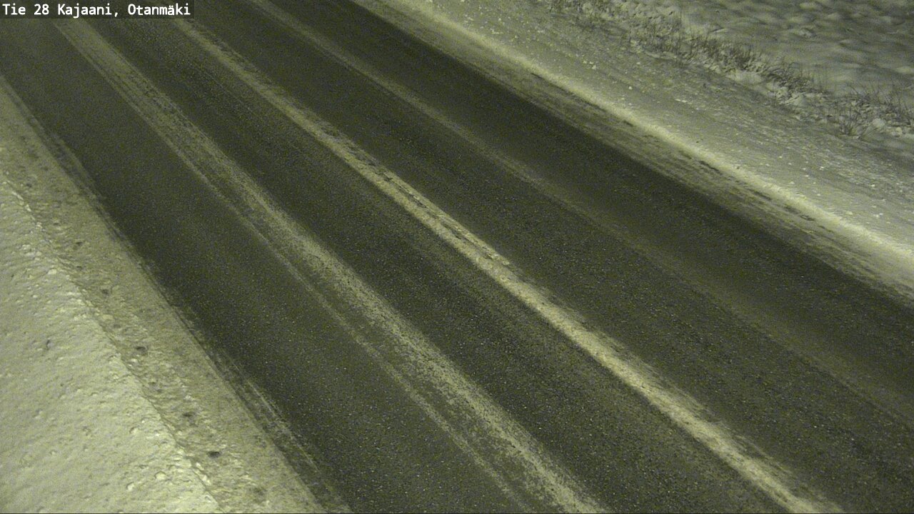 Weather Camera Image Väg 28 Kajana, Otanmäki, Kajaani, Kainuu