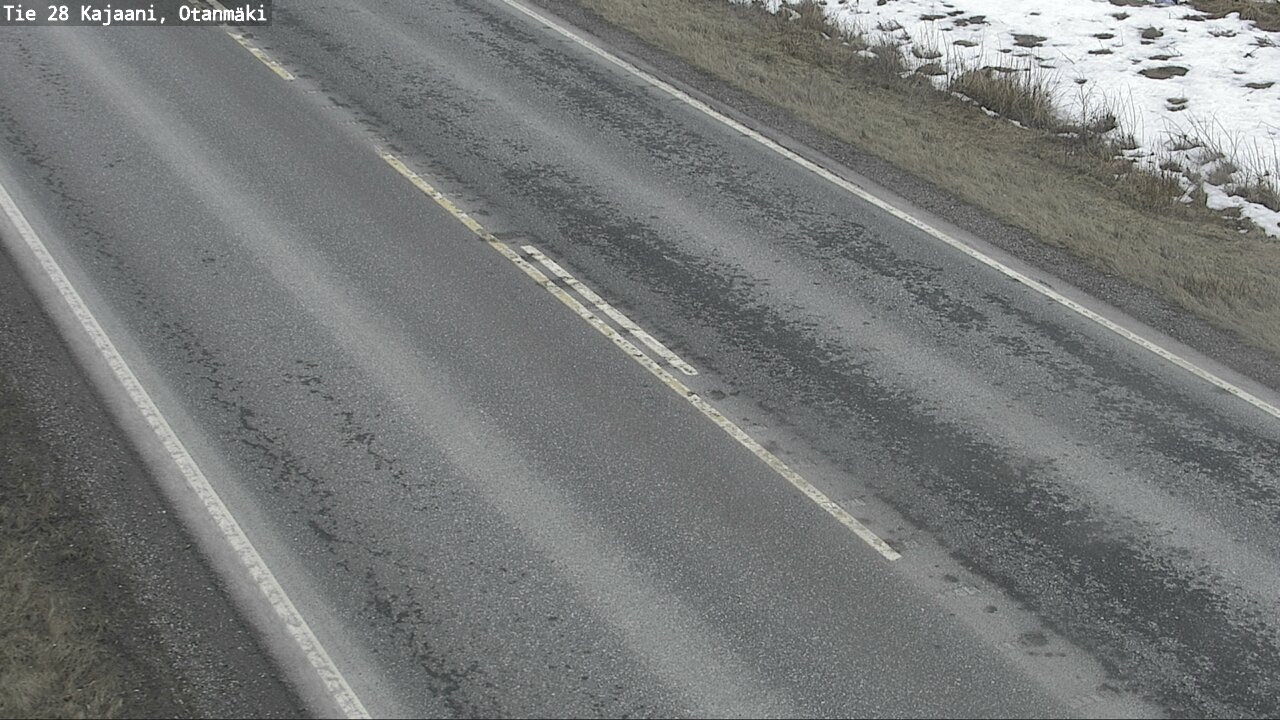 Weather Camera Image Väg 28 Kajana, Otanmäki, Kajaani, Kainuu