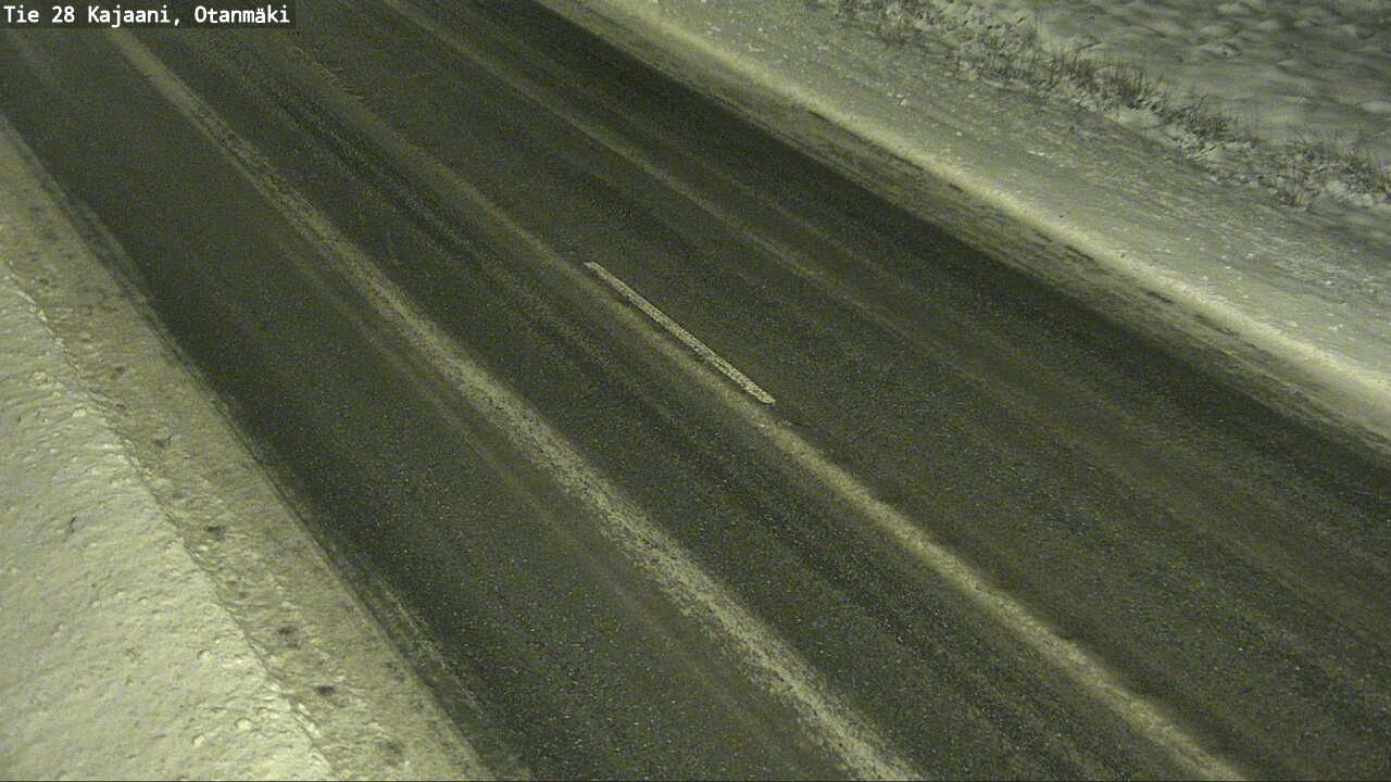 Weather Camera Image Väg 28 Kajana, Otanmäki, Kajaani, Kainuu