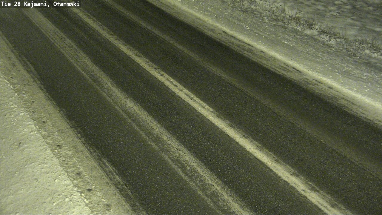Weather Camera Image Väg 28 Kajana, Otanmäki, Kajaani, Kainuu