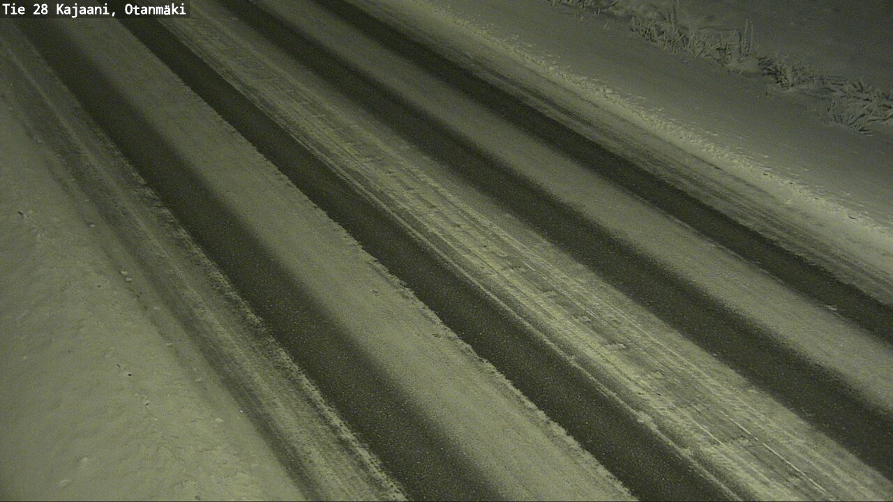 Weather Camera Image Road 28 Kajaani, Otanmäki, Kajaani, Kainuu