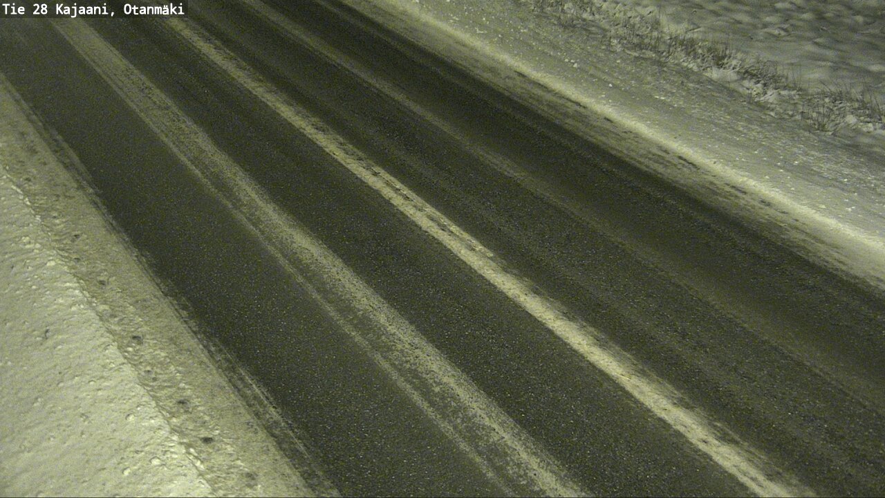 Weather Camera Image Väg 28 Kajana, Otanmäki, Kajaani, Kainuu