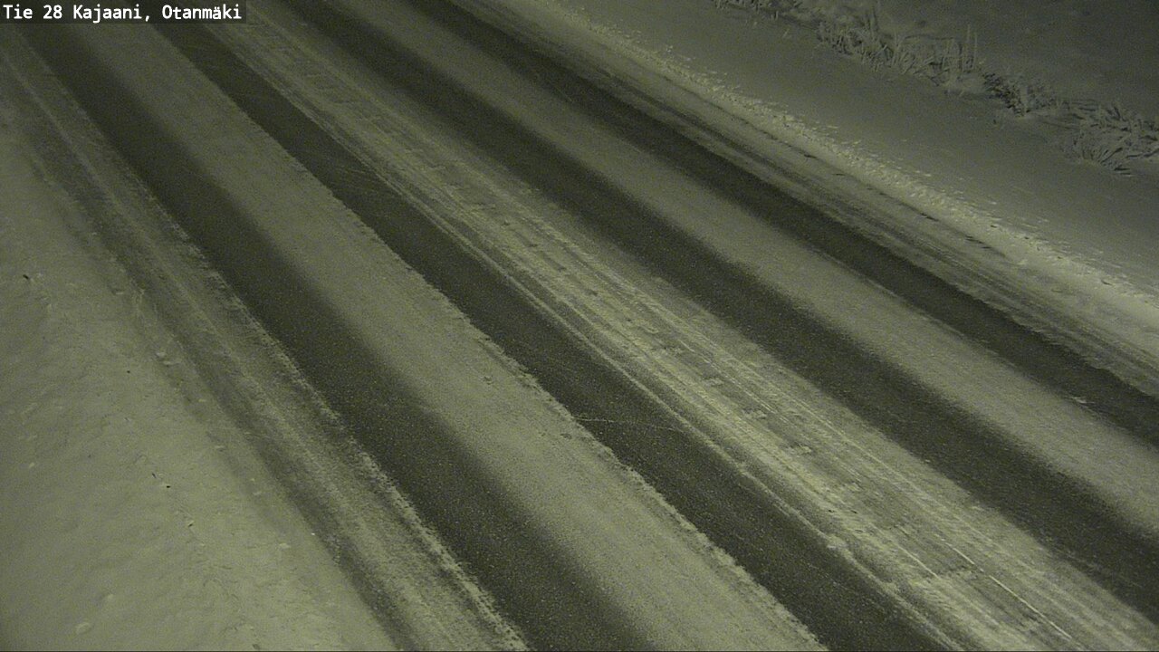 Weather Camera Image Väg 28 Kajana, Otanmäki, Kajaani, Kainuu