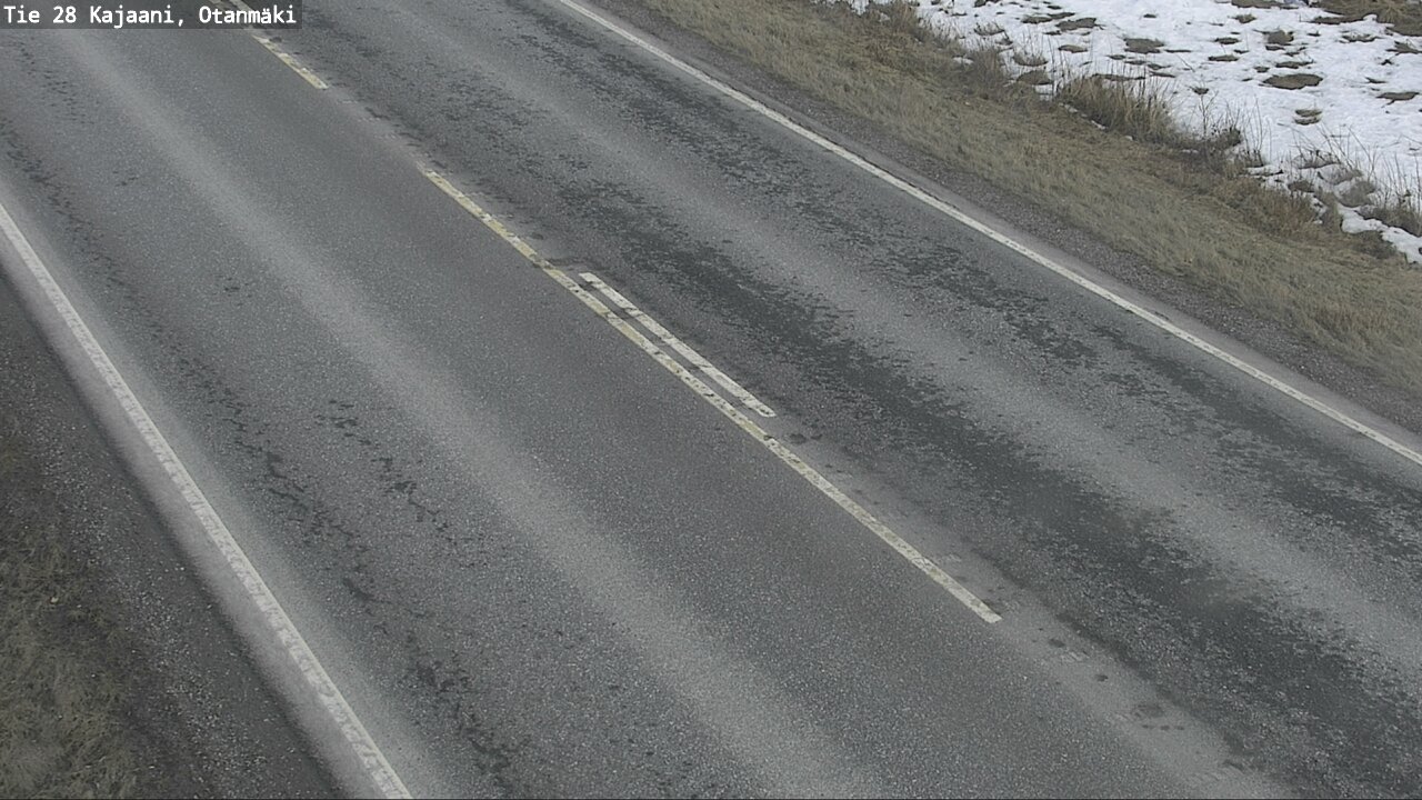 Weather Camera Image Väg 28 Kajana, Otanmäki, Kajaani, Kainuu