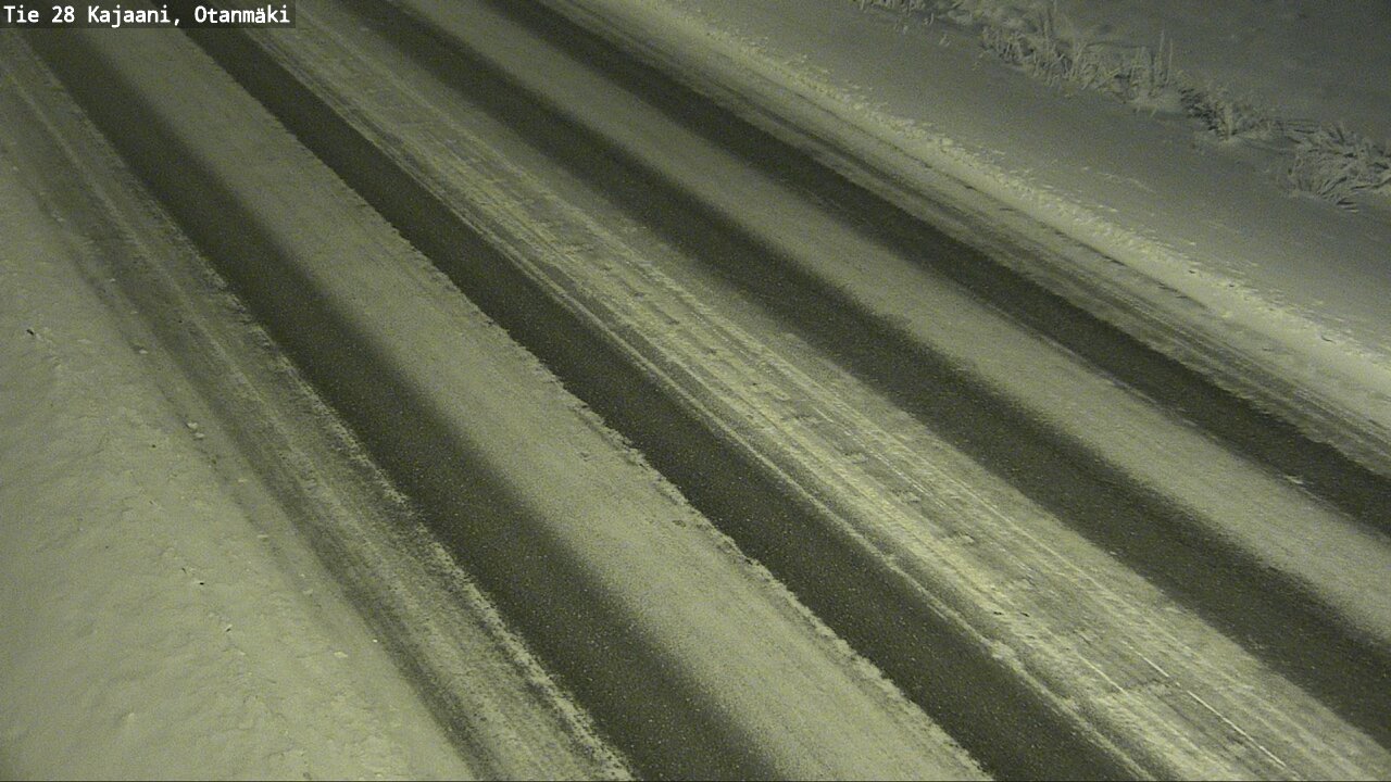 Weather Camera Image Väg 28 Kajana, Otanmäki, Kajaani, Kainuu