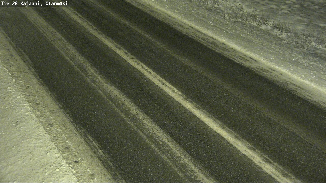Weather Camera Image Väg 28 Kajana, Otanmäki, Kajaani, Kainuu