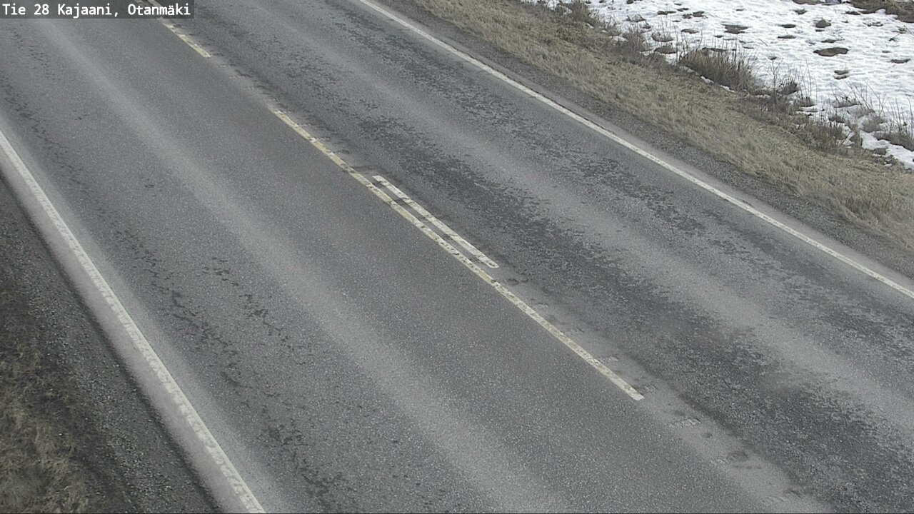 Weather Camera Image Väg 28 Kajana, Otanmäki, Kajaani, Kainuu