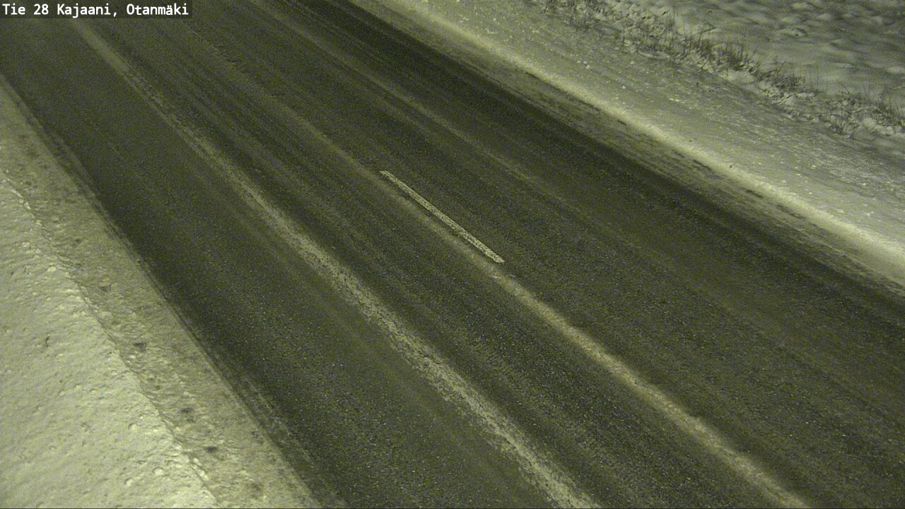 Weather Camera Image Väg 28 Kajana, Otanmäki, Kajaani, Kainuu