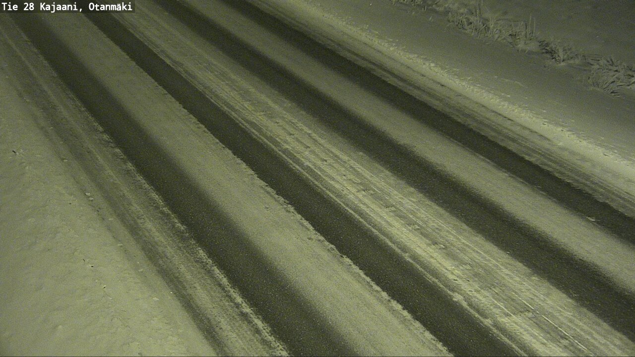 Weather Camera Image Väg 28 Kajana, Otanmäki, Kajaani, Kainuu