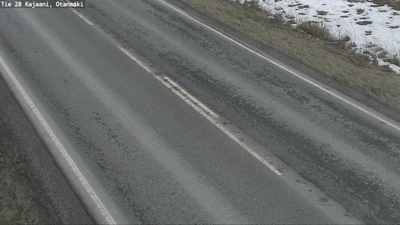 Weather Camera Image Väg 28 Kajana, Otanmäki, Kajaani, Kainuu