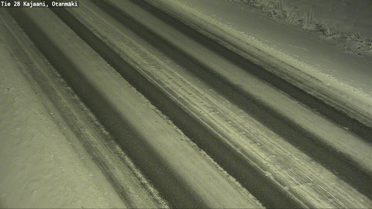 Weather Camera Image Väg 28 Kajana, Otanmäki, Kajaani, Kainuu