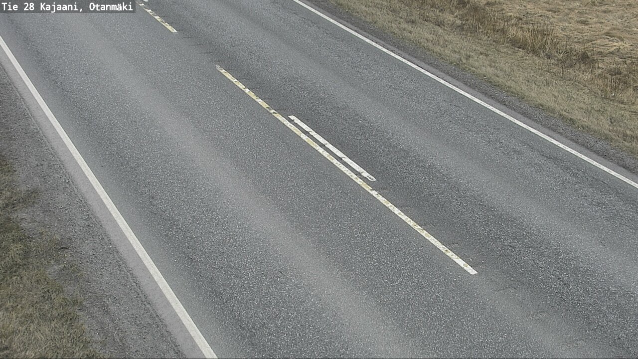 Weather Camera Image Väg 28 Kajana, Otanmäki, Kajaani, Kainuu