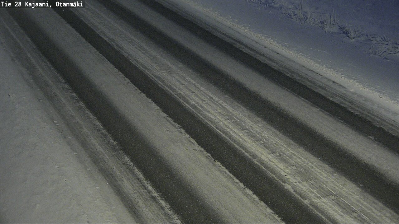 Weather Camera Image Väg 28 Kajana, Otanmäki, Kajaani, Kainuu