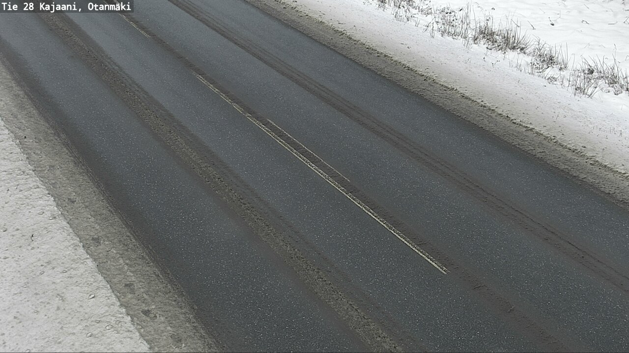 Weather Camera Image Väg 28 Kajana, Otanmäki, Kajaani, Kainuu
