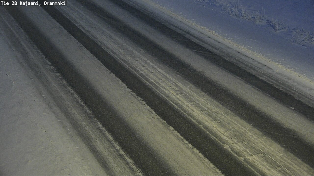 Weather Camera Image Väg 28 Kajana, Otanmäki, Kajaani, Kainuu