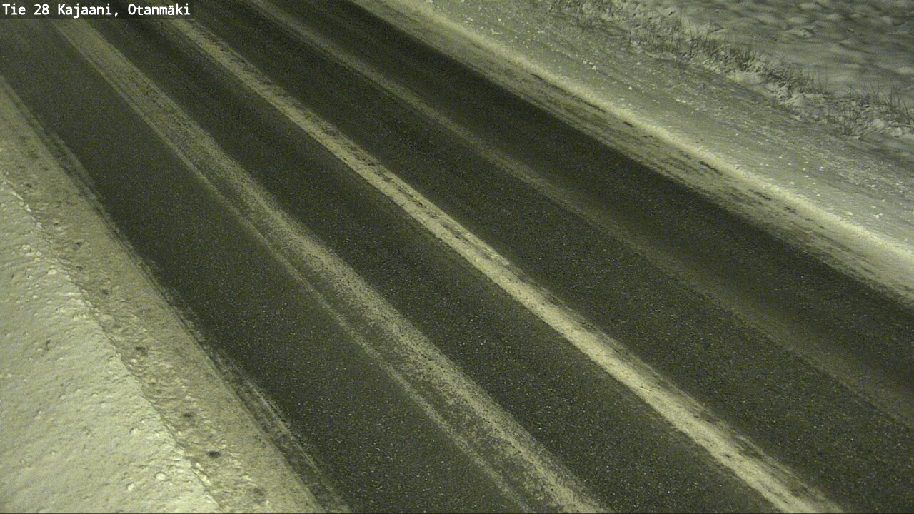 Weather Camera Image Väg 28 Kajana, Otanmäki, Kajaani, Kainuu