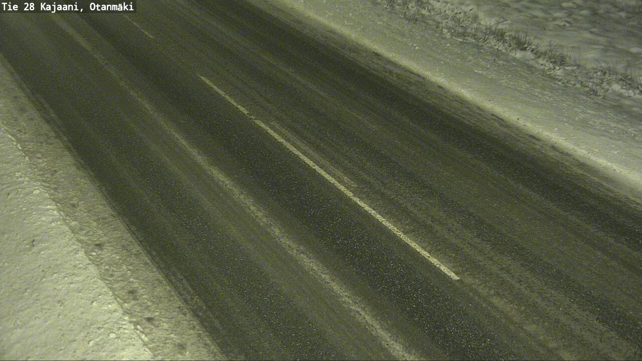Weather Camera Image Väg 28 Kajana, Otanmäki, Kajaani, Kainuu