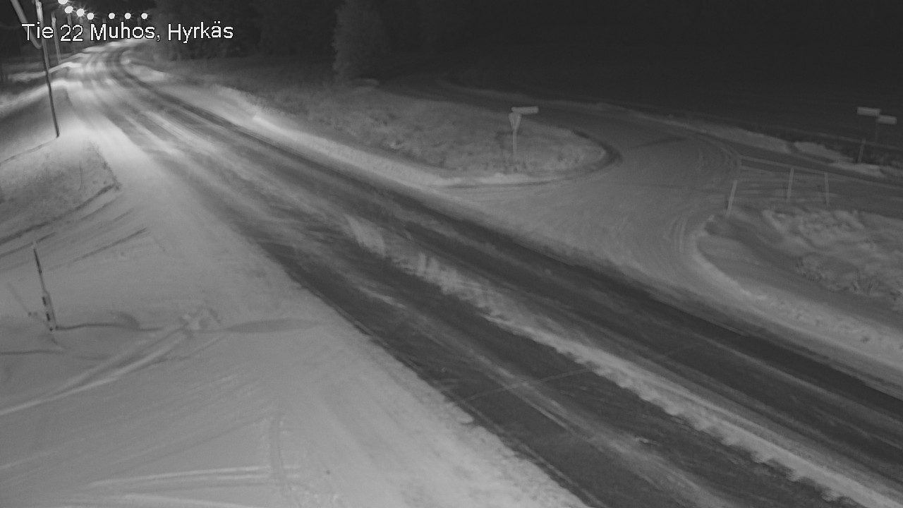 Kelikamerat Kuva Tie 22 Muhos, Hyrkäs, Muhos, Pohjois-Pohjanmaa