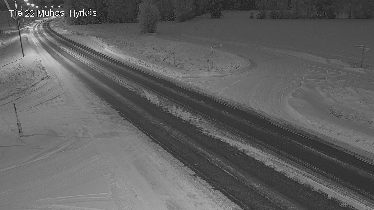 Kelikamerat Kuva Tie 22 Muhos, Hyrkäs, Muhos, Pohjois-Pohjanmaa