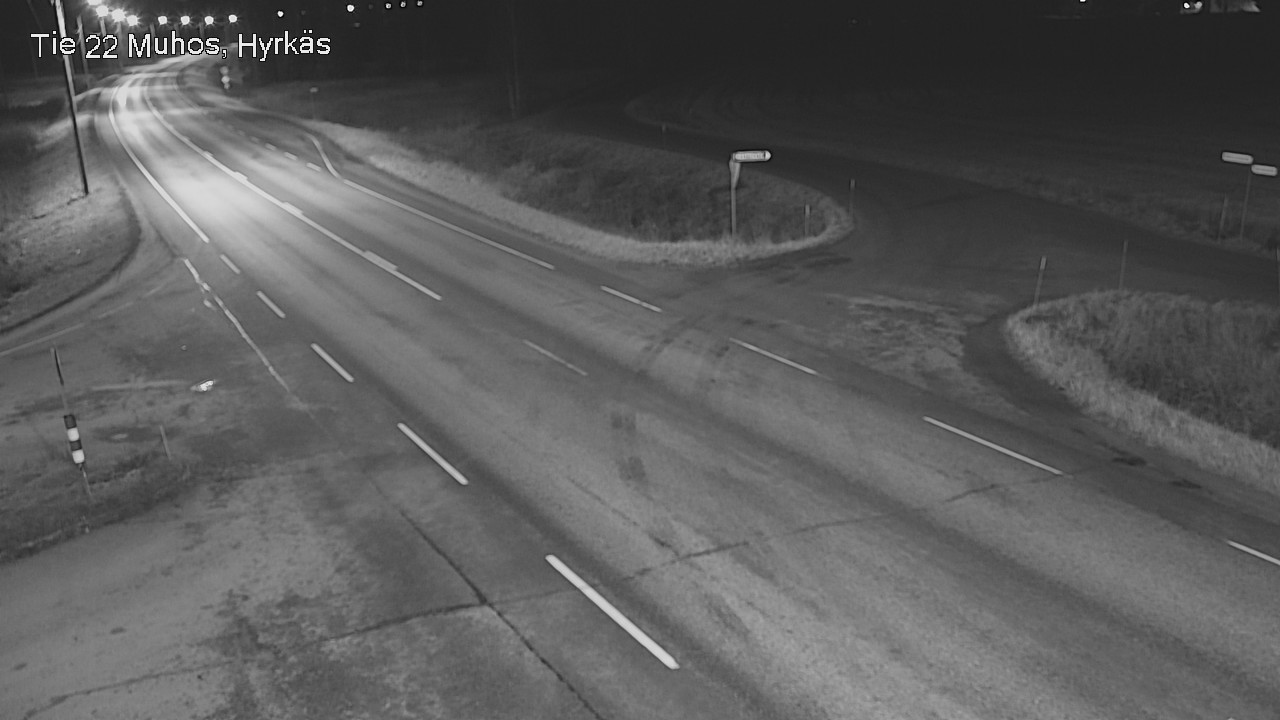 Kelikamerat Kuva Tie 22 Muhos, Hyrkäs, Muhos, Pohjois-Pohjanmaa