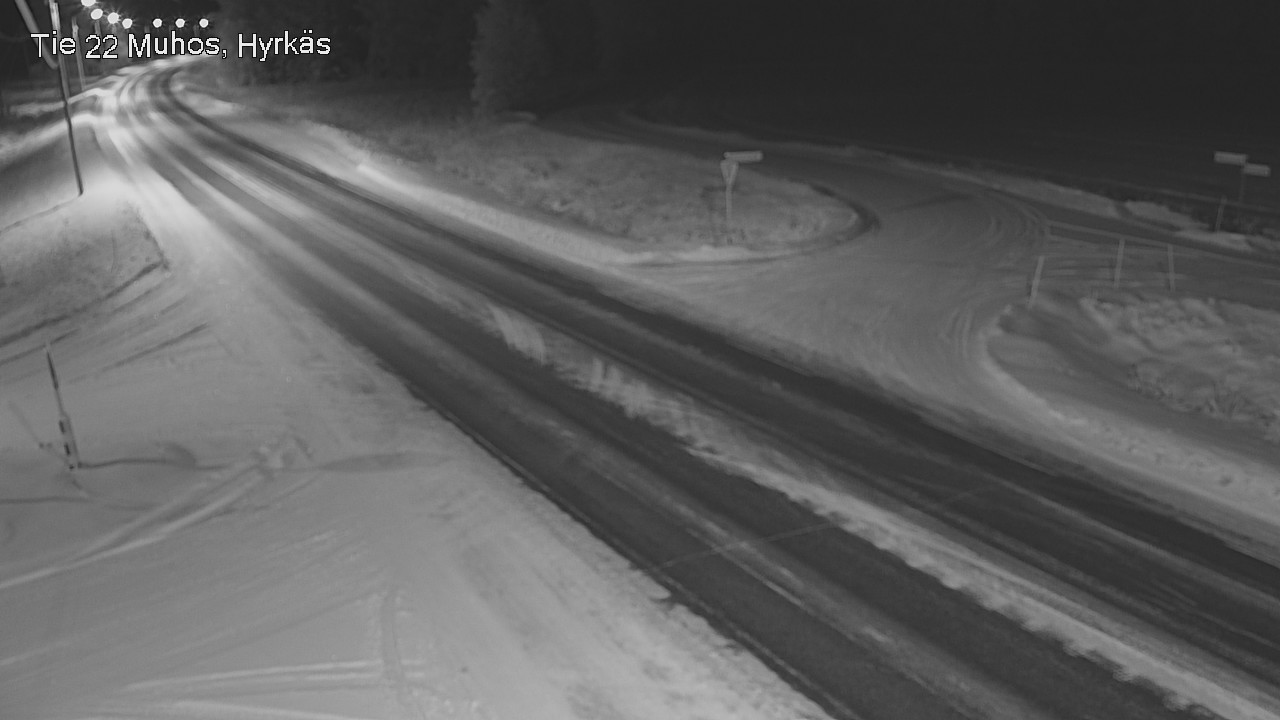 Kelikamerat Kuva Tie 22 Muhos, Hyrkäs, Muhos, Pohjois-Pohjanmaa