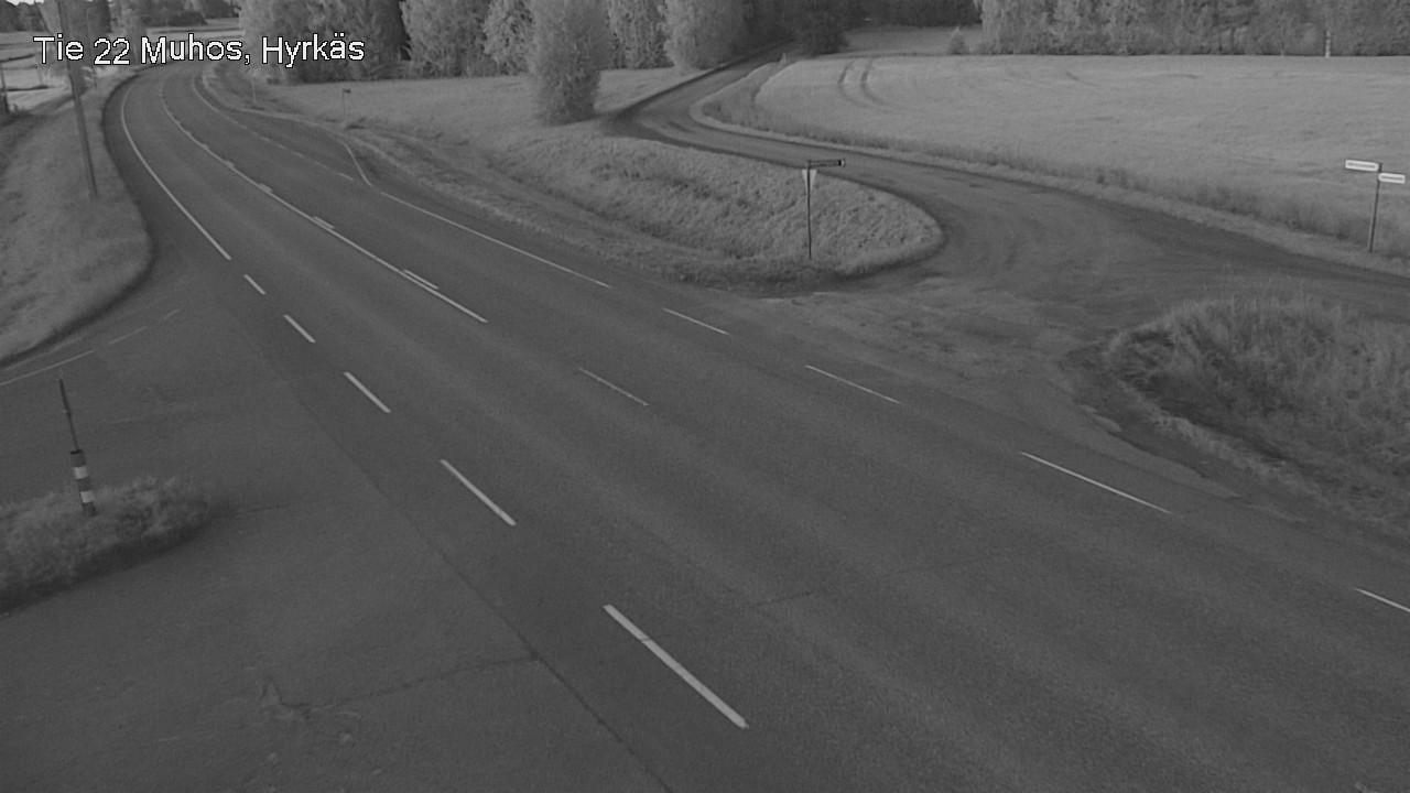 Kelikamerat Kuva Tie 22 Muhos, Hyrkäs, Muhos, Pohjois-Pohjanmaa