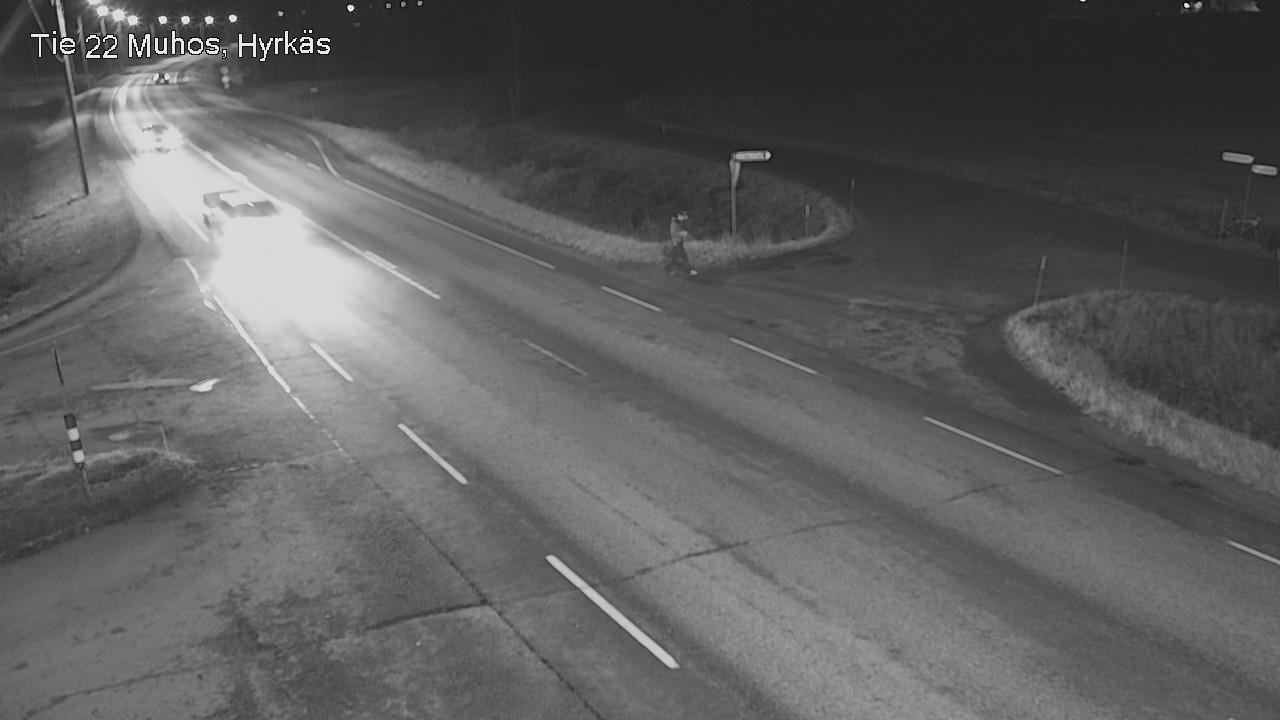 Kelikamerat Kuva Tie 22 Muhos, Hyrkäs, Muhos, Pohjois-Pohjanmaa