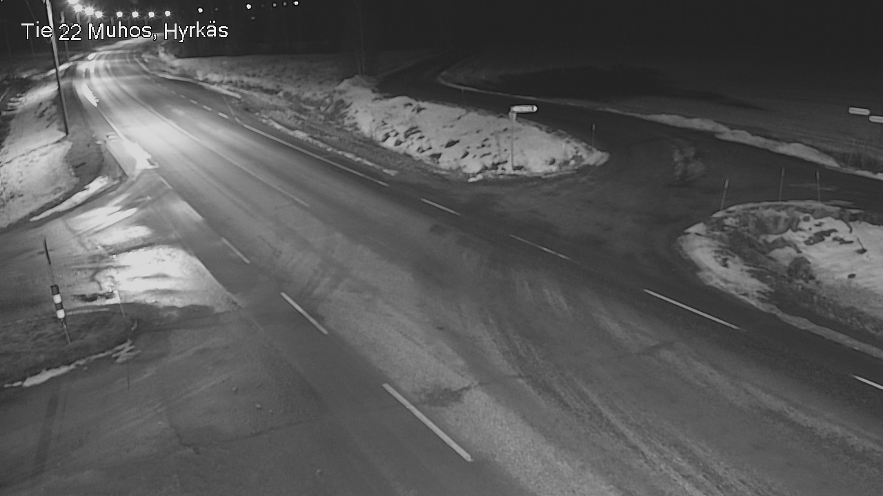 Kelikamerat Kuva Tie 22 Muhos, Hyrkäs, Muhos, Pohjois-Pohjanmaa