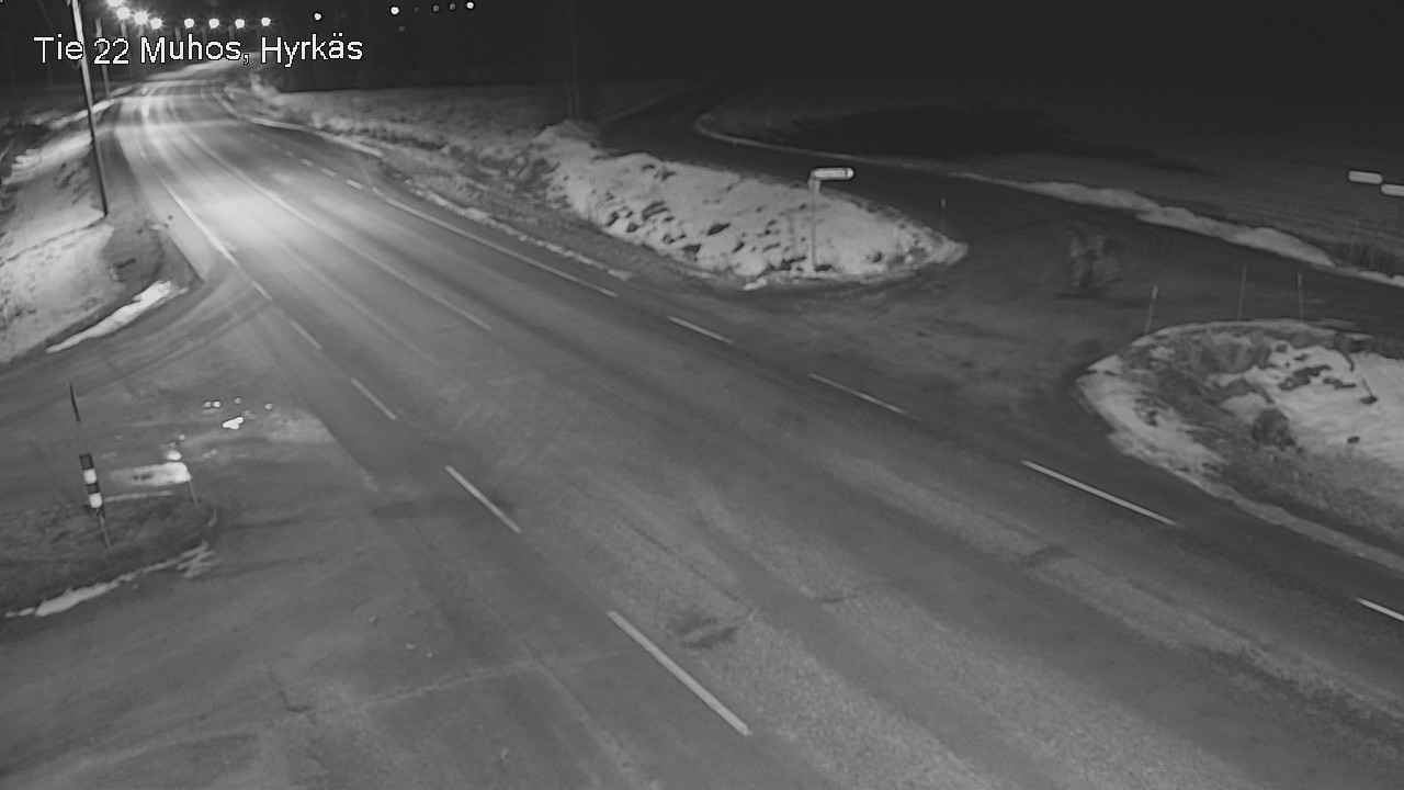 Kelikamerat Kuva Tie 22 Muhos, Hyrkäs, Muhos, Pohjois-Pohjanmaa