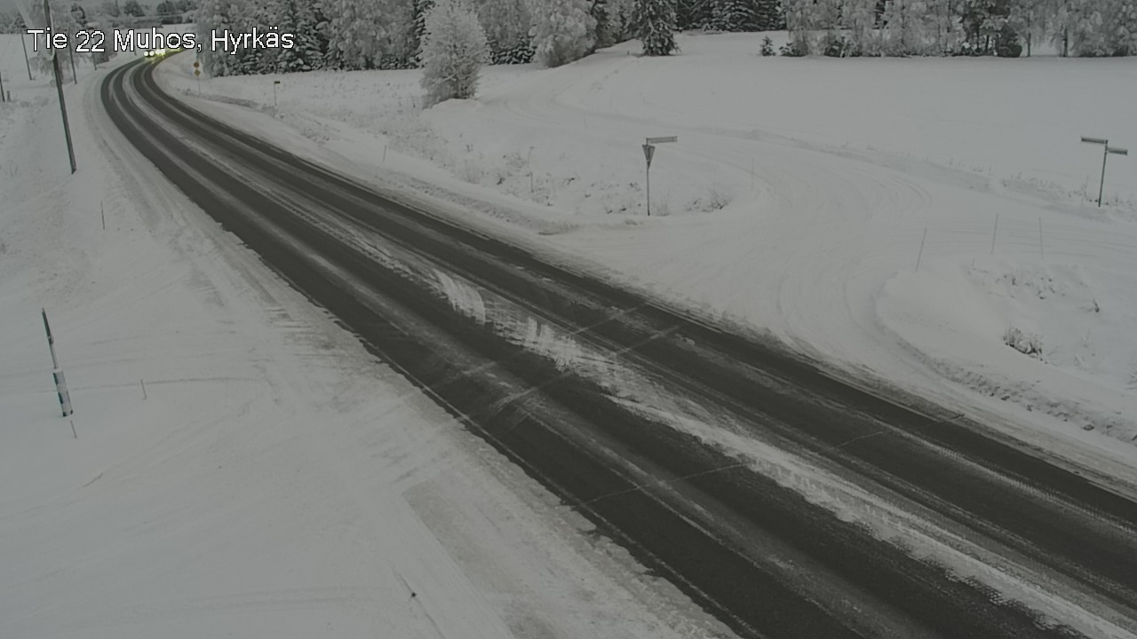 Kelikamerat Kuva Tie 22 Muhos, Hyrkäs, Muhos, Pohjois-Pohjanmaa