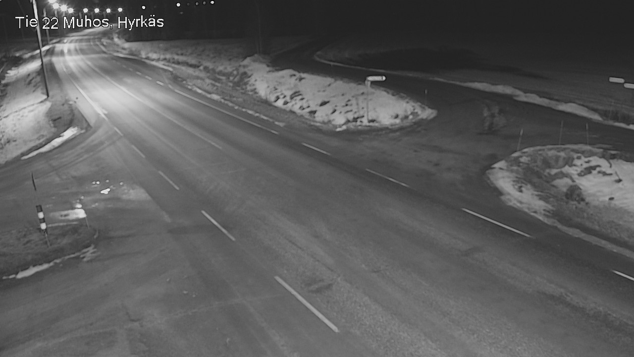 Kelikamerat Kuva Tie 22 Muhos, Hyrkäs, Muhos, Pohjois-Pohjanmaa