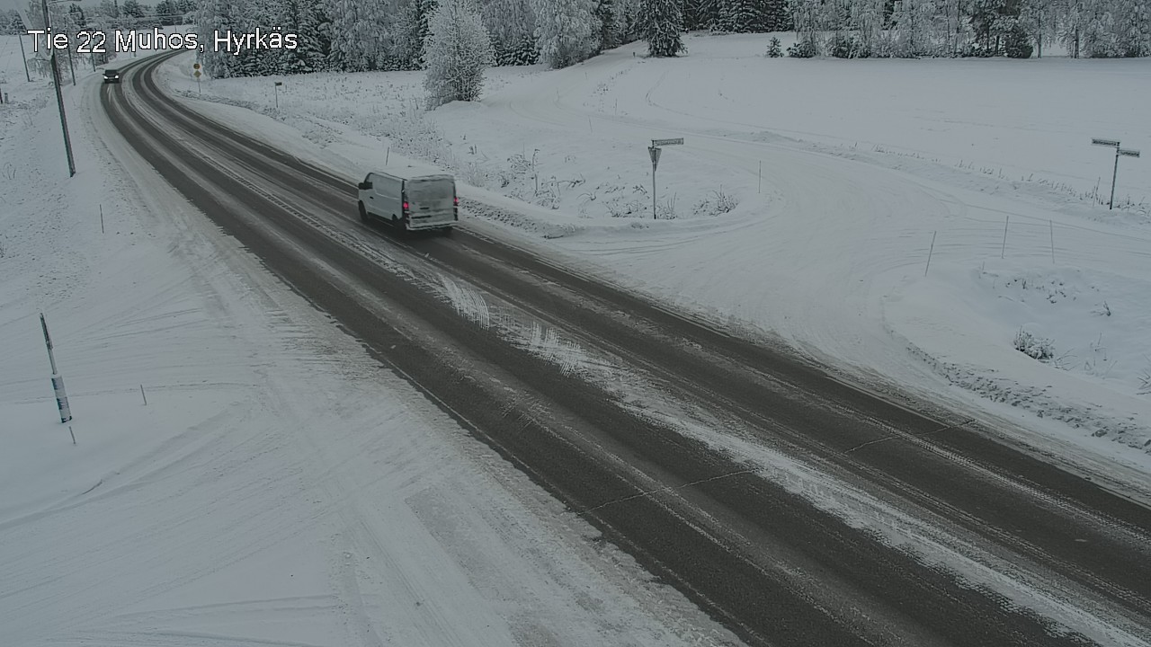 Kelikamerat Kuva Tie 22 Muhos, Hyrkäs, Muhos, Pohjois-Pohjanmaa