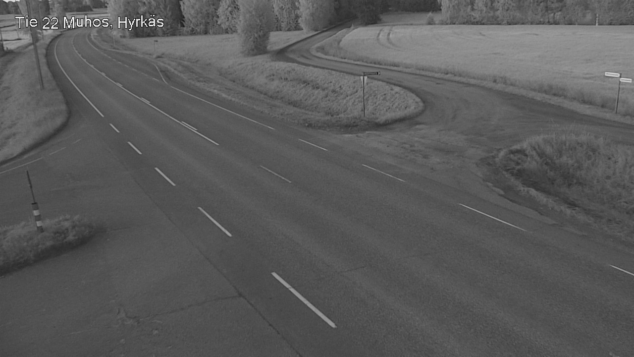 Kelikamerat Kuva Tie 22 Muhos, Hyrkäs, Muhos, Pohjois-Pohjanmaa
