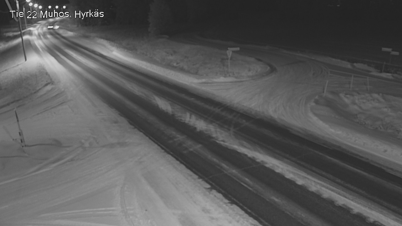 Kelikamerat Kuva Tie 22 Muhos, Hyrkäs, Muhos, Pohjois-Pohjanmaa